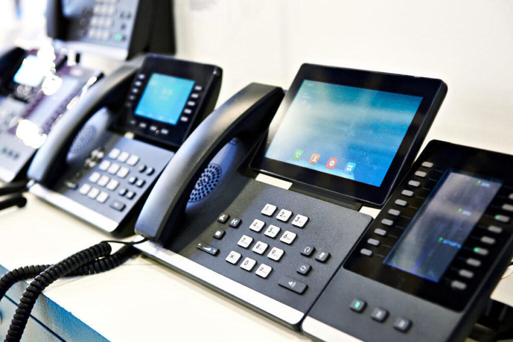 Digital phone: telephones at a store